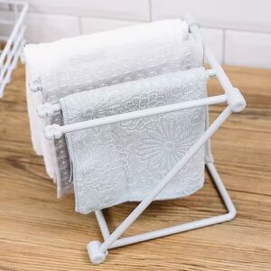 Foldable Cloth Hanger, Countertop Storage, Travel Home Bathroom Kitchen Organize